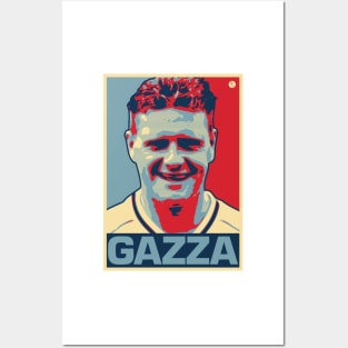 Gazza Posters and Art